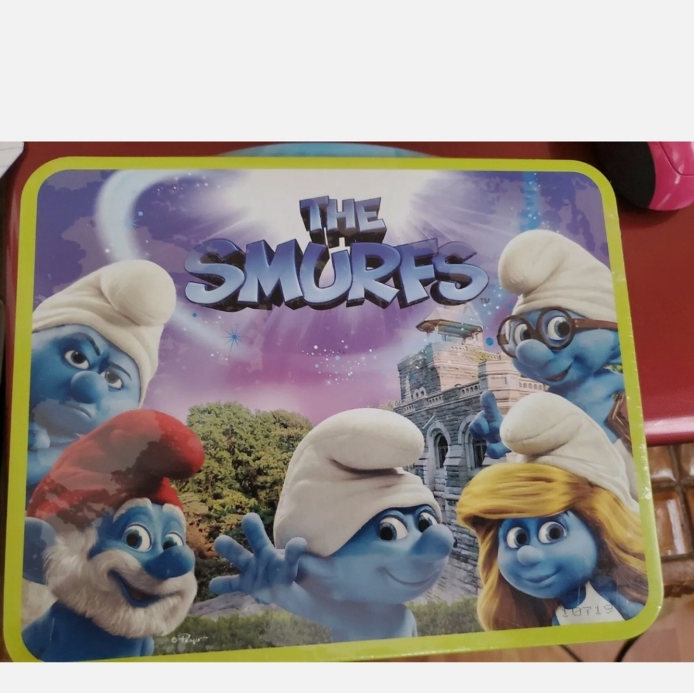 Smurfs metal lunchbox Jigsaw puzzle